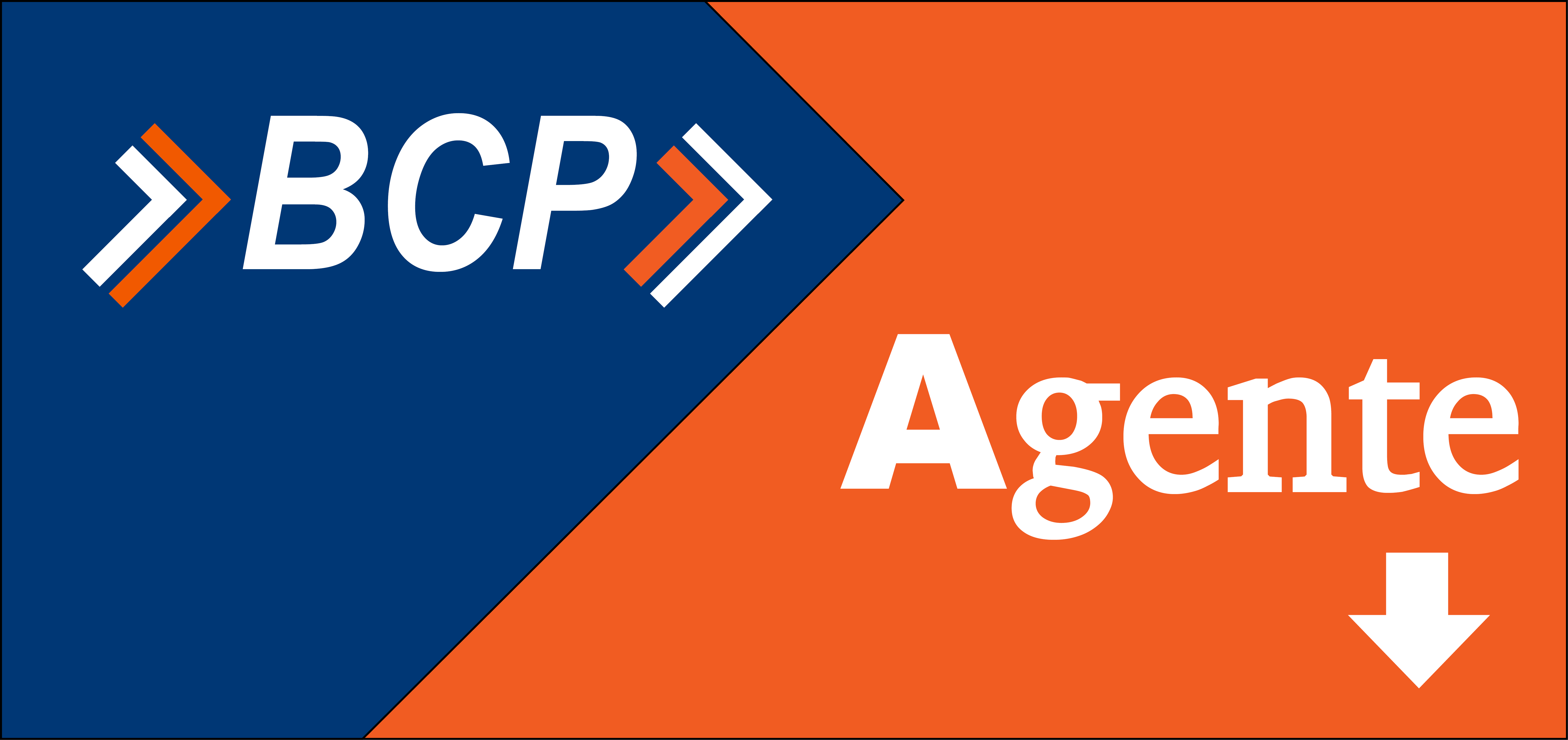 BCP AGENTE BANCO CREDITO DEL PERU Logo photo - 1