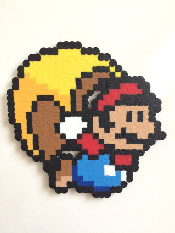 Cape Feather Super Mario World Logo photo - 1