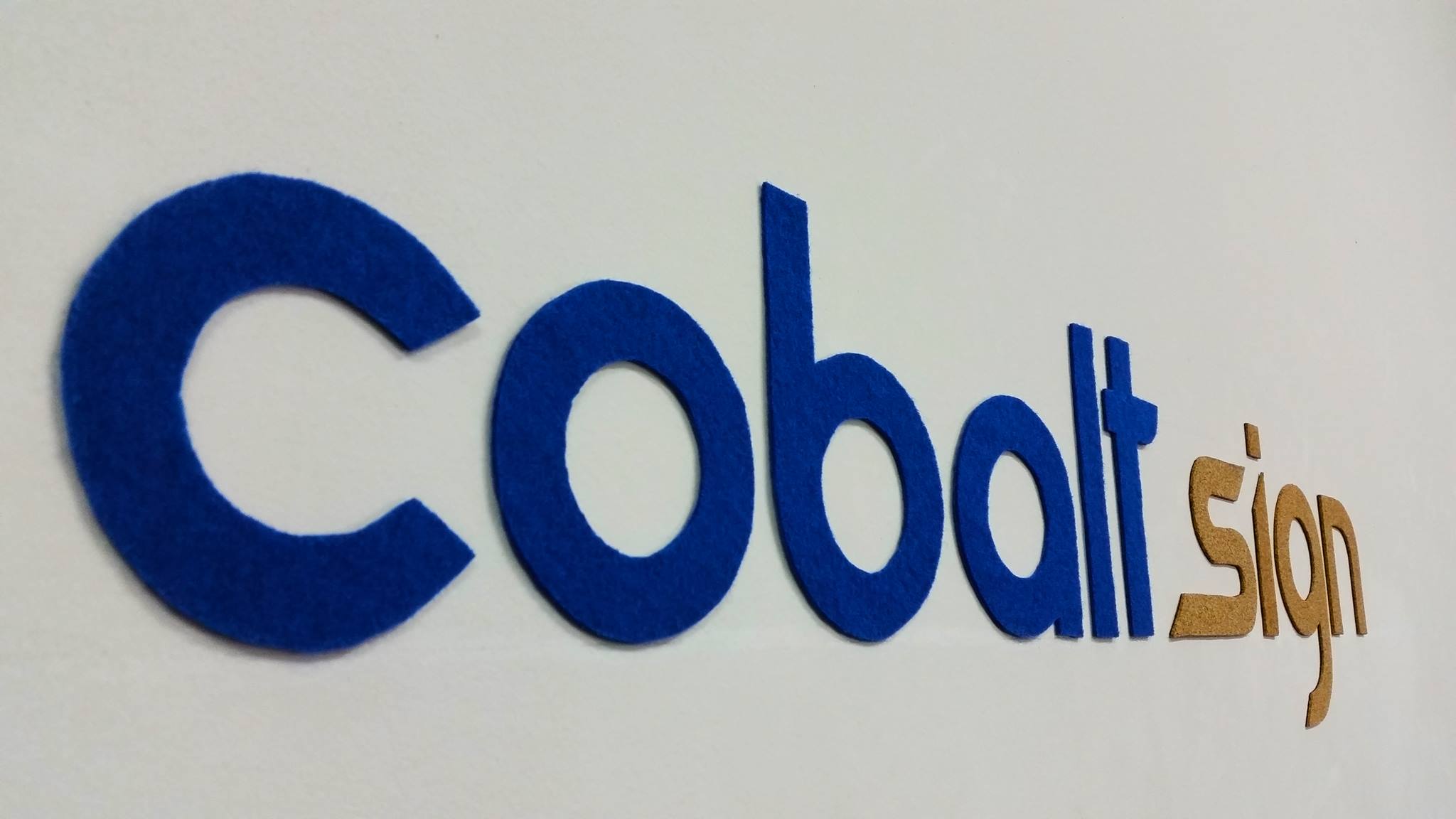Cobalt Sign Logo photo - 1
