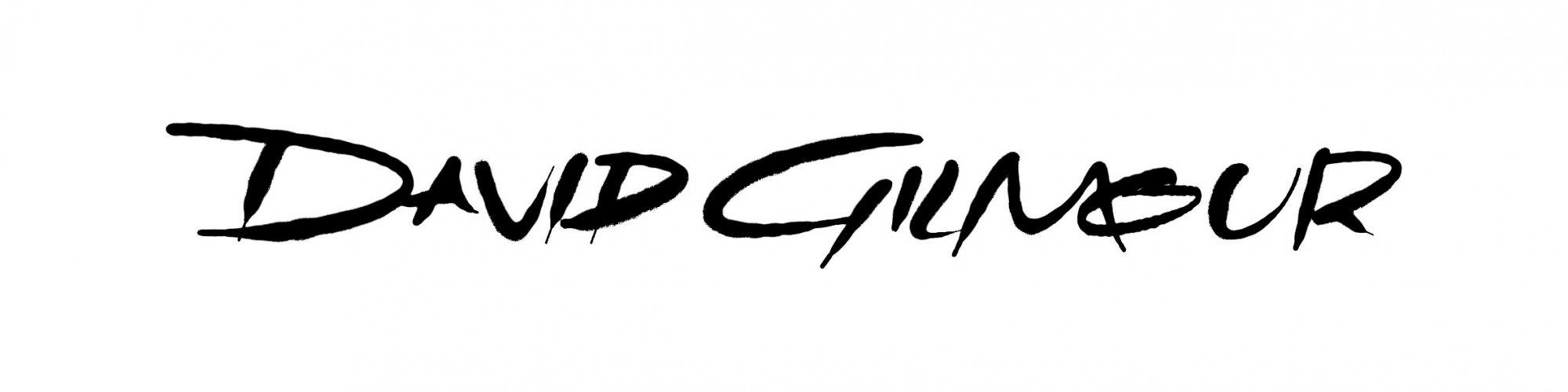 David Gilmour Logo photo - 1