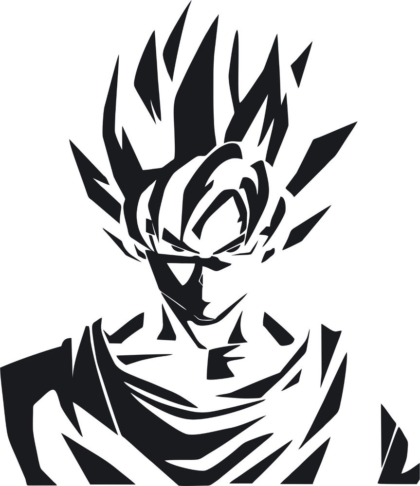 Dragon Ball Z, Goku, Anime Logo.