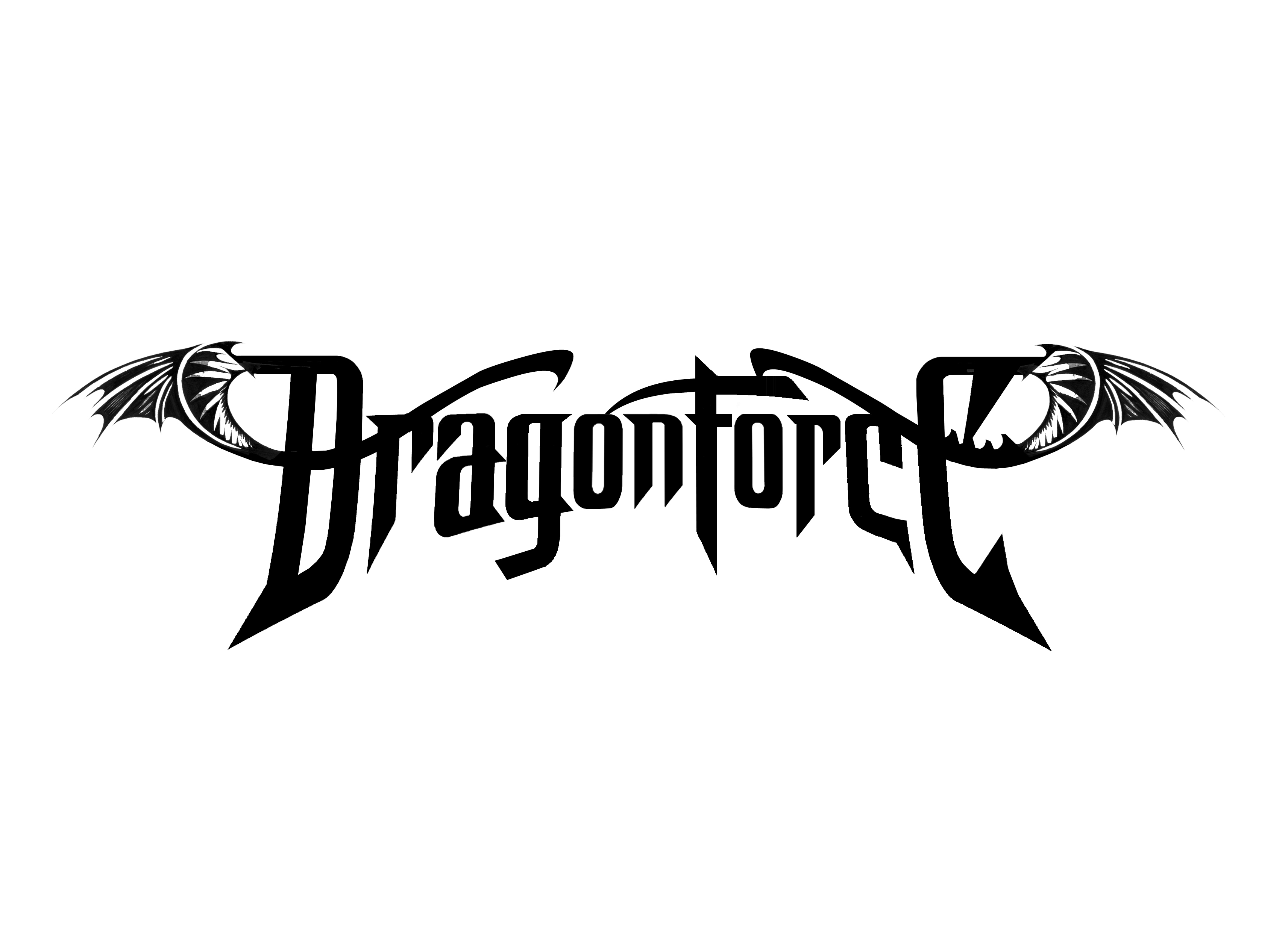 Dragonforce Band Logo photo - 1