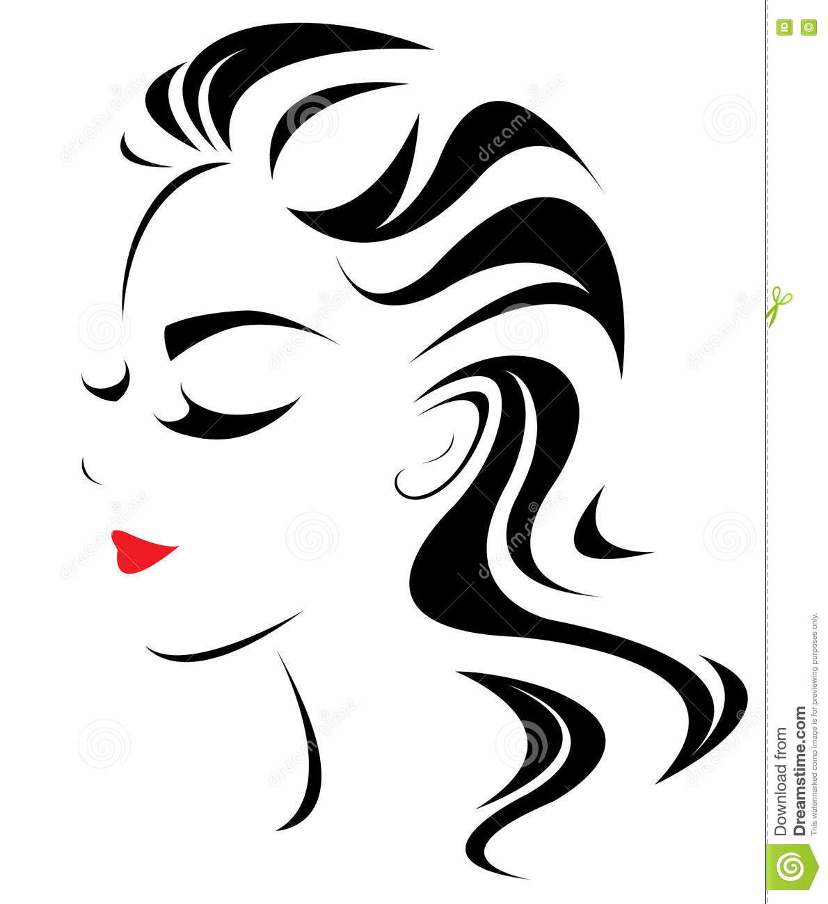 Female Hair Logo photo - 1