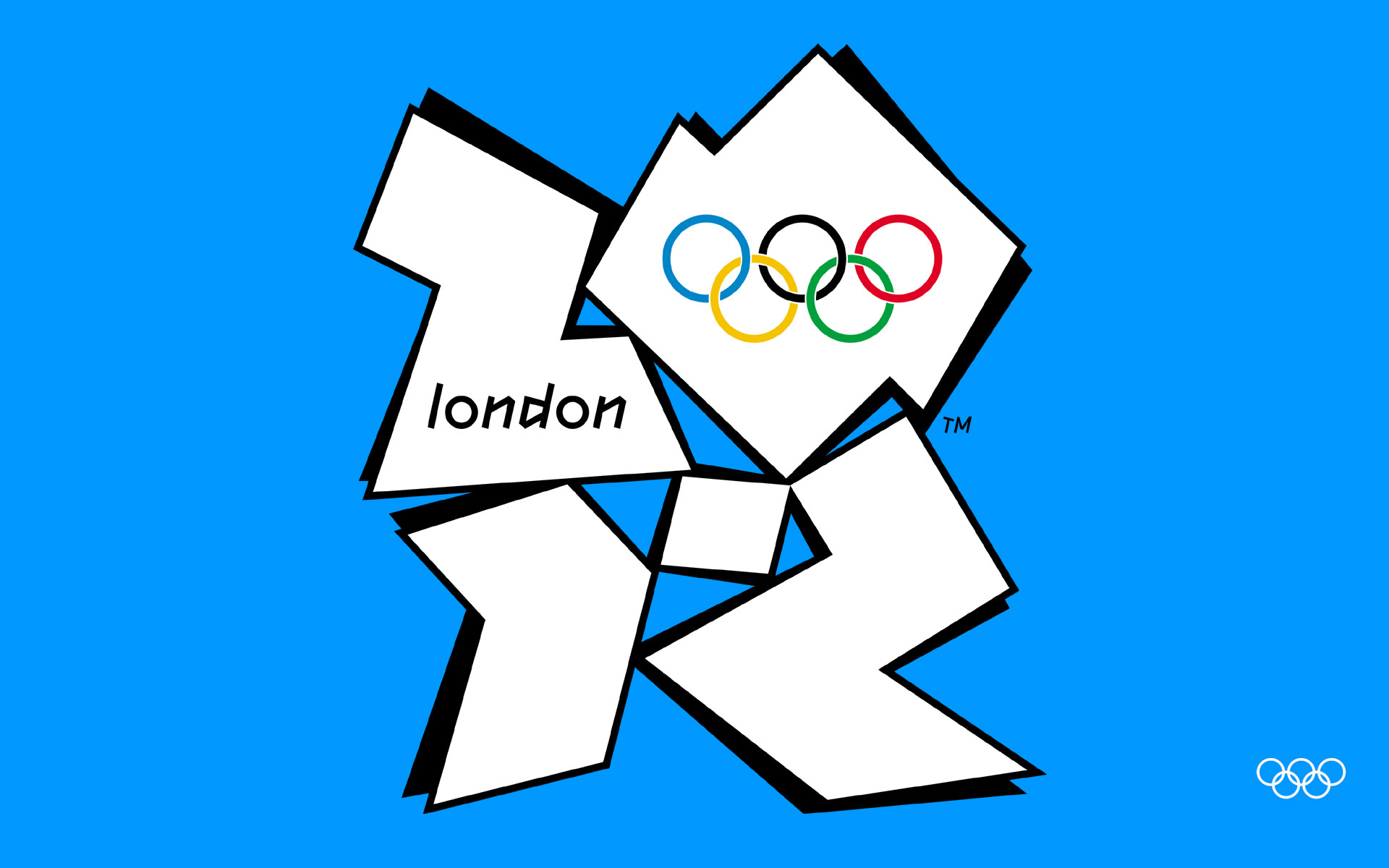 London 2012 Logo - Blue photo - 1