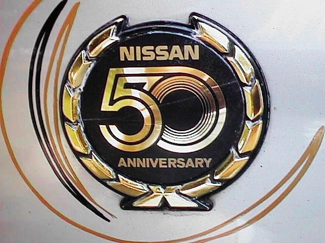 Nissan 50 Anniversary Logo photo - 1