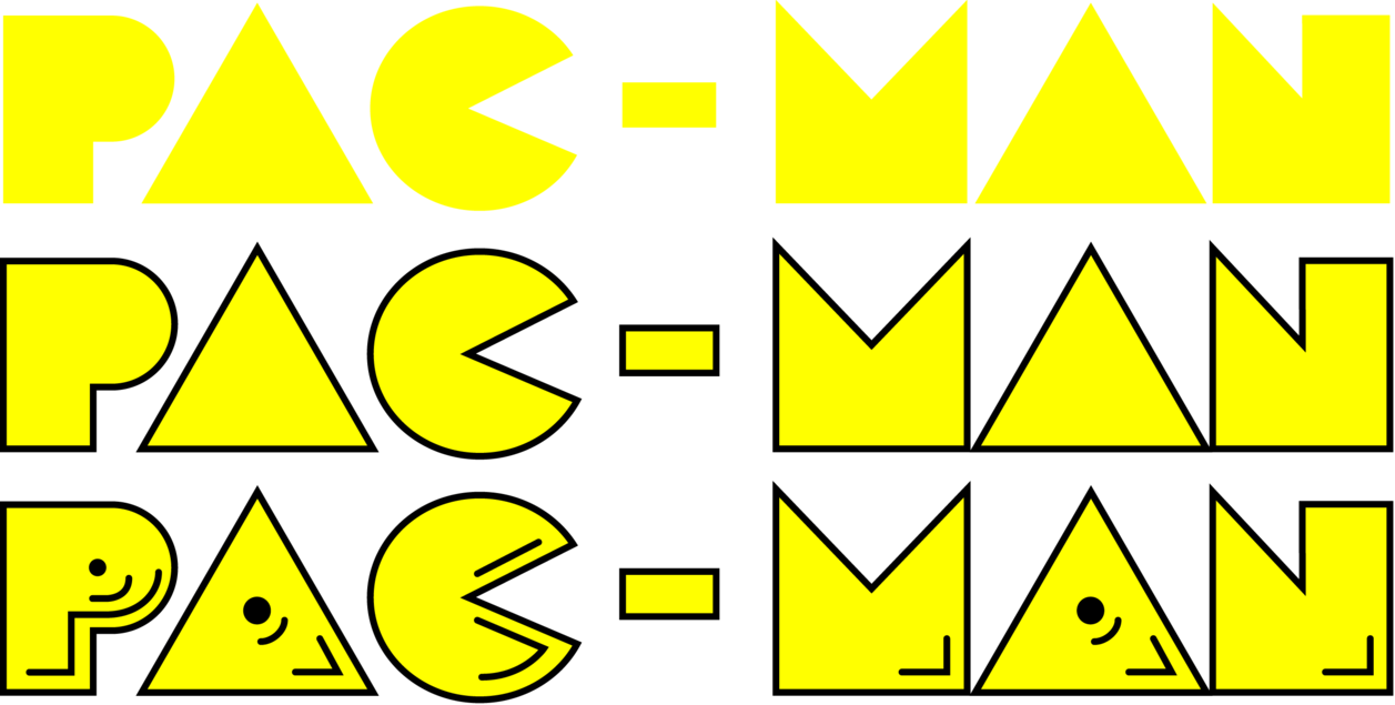 Pac-Man Logo photo - 1