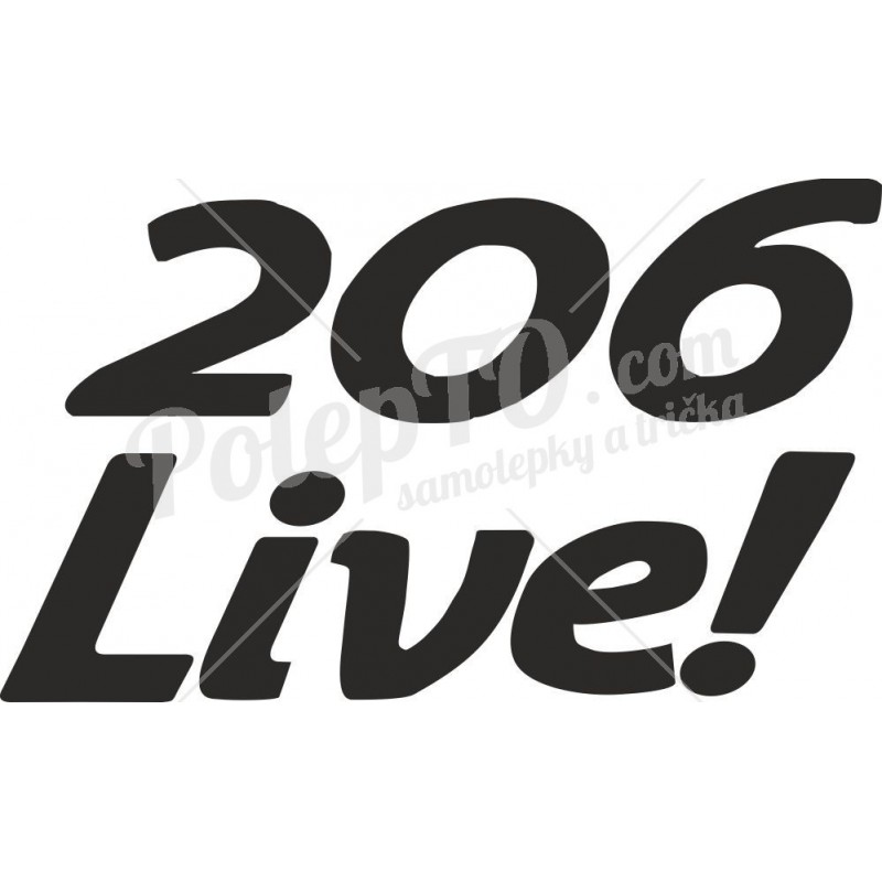 Peugeot 206 Live Logo photo - 1