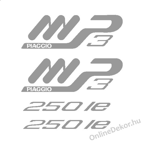 Piaggio Scooter mp3 logo photo - 1