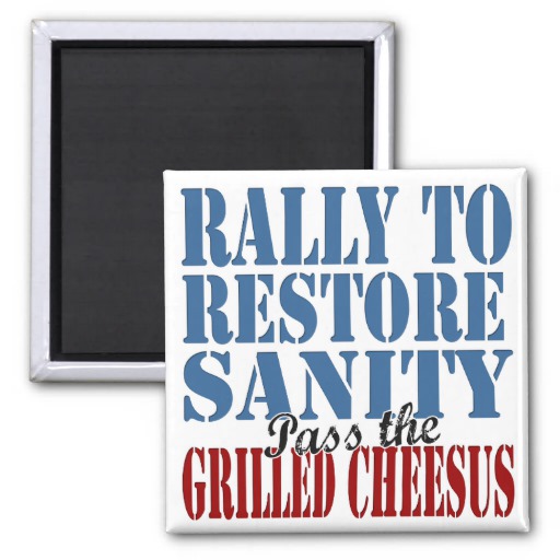 RALLY TO RESTORE SANITY Logo photo - 1