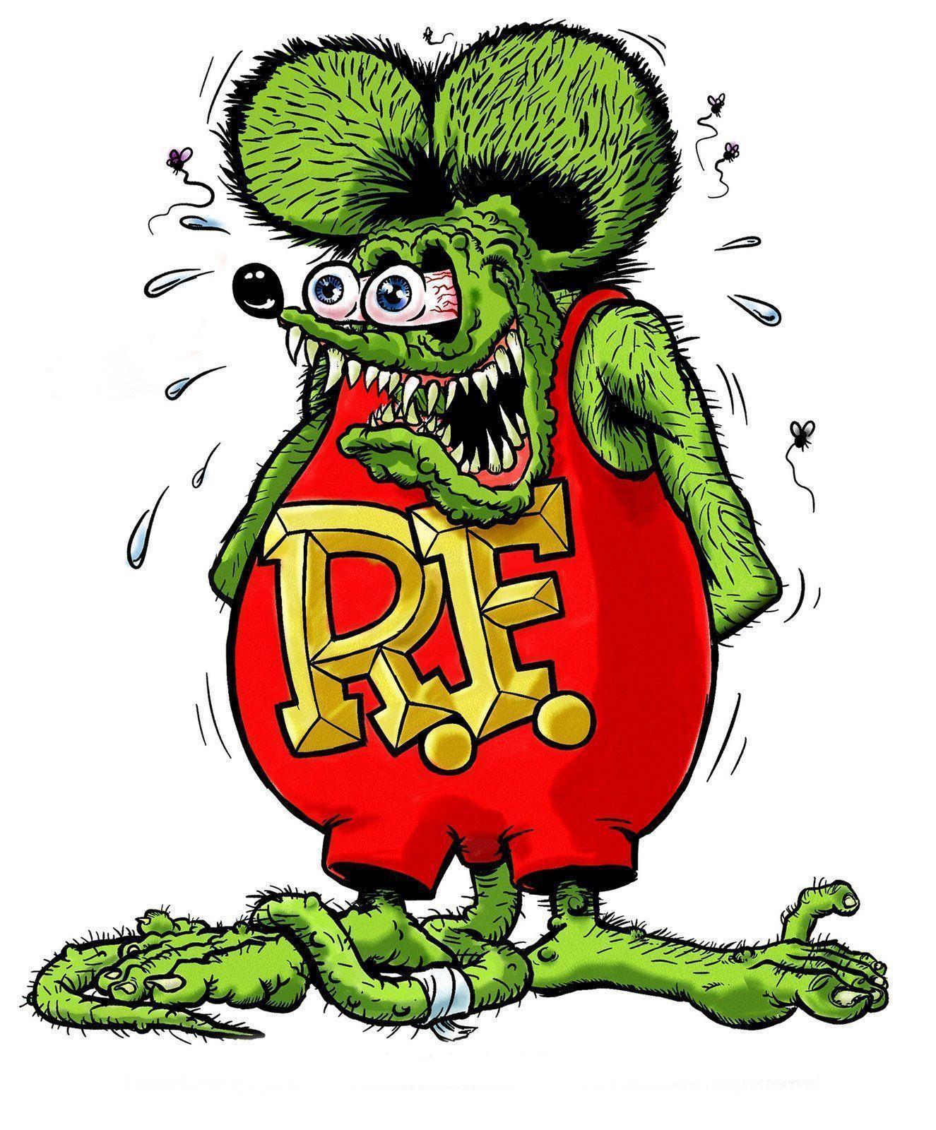 Rat Fink Logo photo - 1