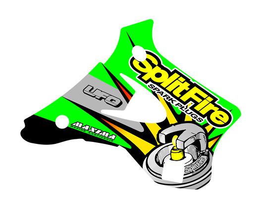 Split Fire Spark Plugs Logo photo - 1
