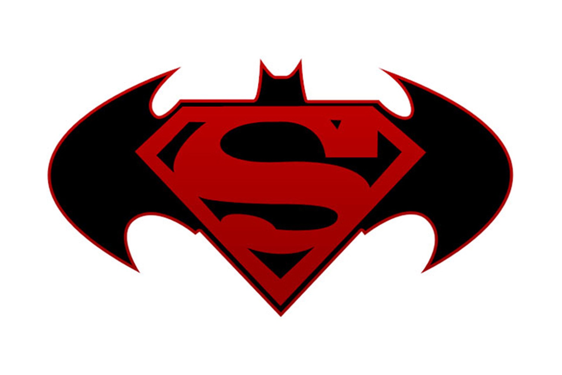 Superman and Batman Logo photo - 1