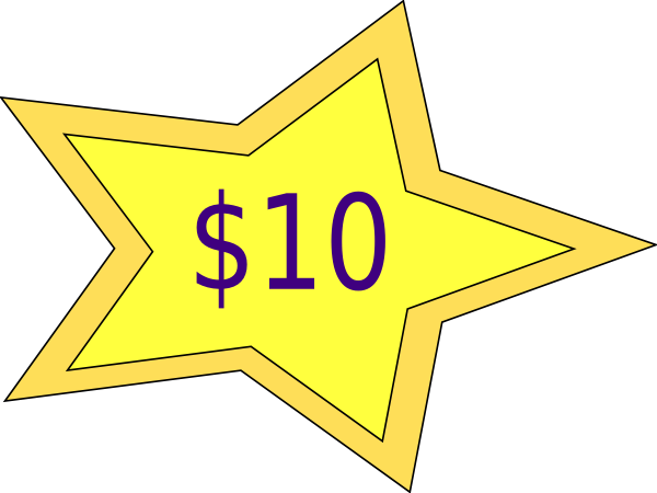 Ten Dollar Signs Logo photo - 1