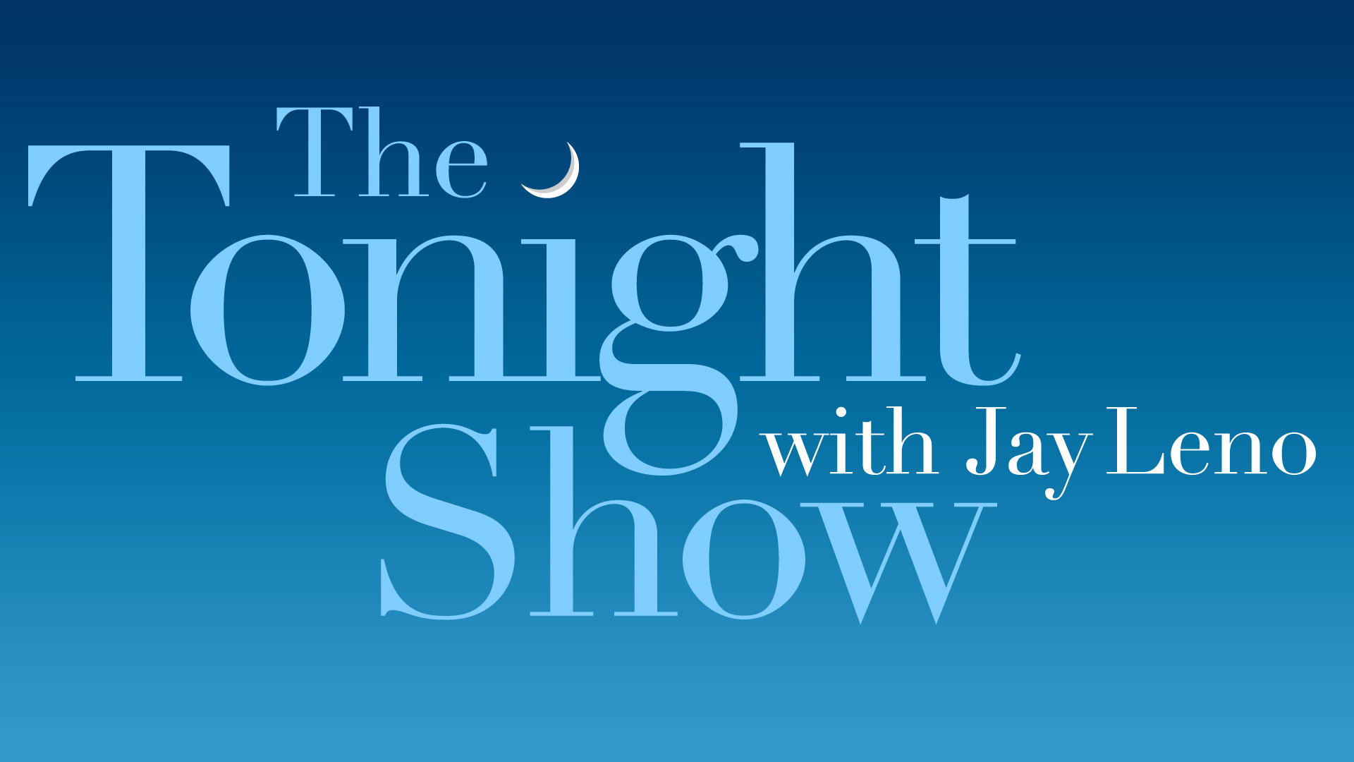 The Jay Leno Show Logo photo - 1