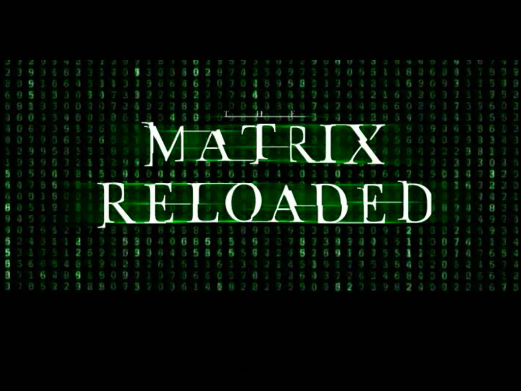 The Matrix Reloaded Logo photo - 1