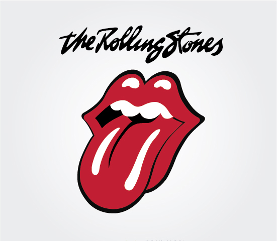 The Rolling Stones Band Logo photo - 1