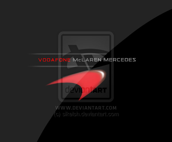 Vodafone McLaren Mercedes F1 Logo photo - 1