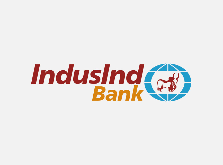indusind bank Logo photo - 1