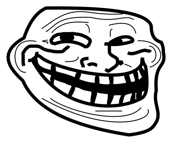 troll face Logo photo - 1